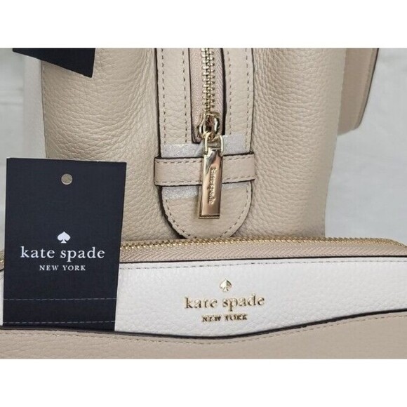 WoW! kate spade New York Designer Shoulder Bag Purse Tote Handbag + Wallet NWT - Picture 11 of 14